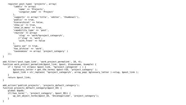 Wordpress: Custom Post Type Rewrite Throws Headers Sent Errors смотреть онлайн