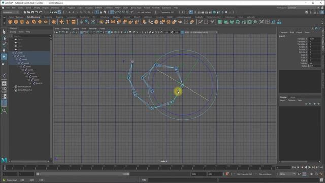 Maya - Orient Local Rotation Axis смотреть онлайн