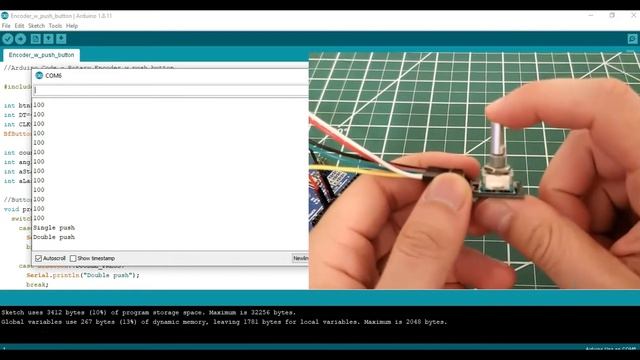 Rotary Encoder with Arduino смотреть онлайн