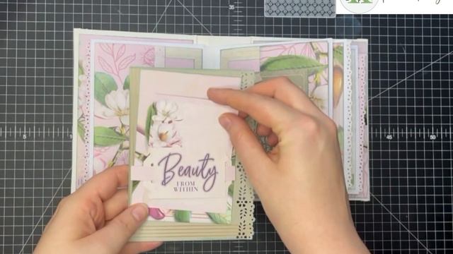 Magnificent Magnolia mini album by Kirsty’s Scrapbook смотреть онлайн