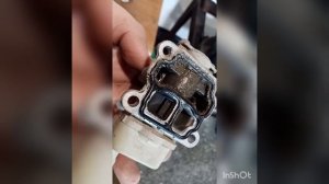 чистка дроссерной заслонки 7А FE