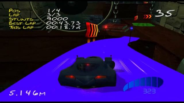 Room Zoom Race for Impact Xbox prototype (1080p 50fps cxbx) смотреть онлайн