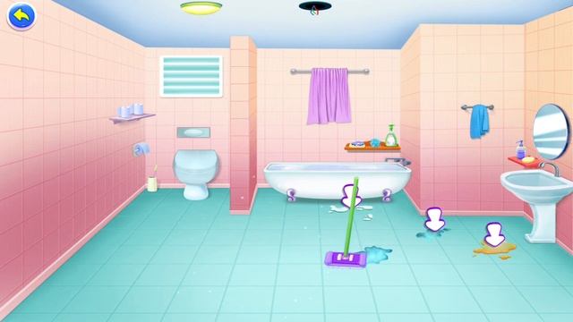 Big Home Cleanup and Wash : House Cleaning Game смотреть онлайн