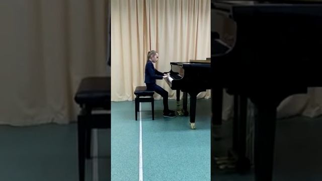 Р. Шуман. "Песенка жнецов" из "Альбома для юношества". Исполняет Юрова Елизавета. смотреть онлайн