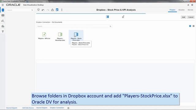 Oracle DV - Connecting to Dropbox смотреть онлайн