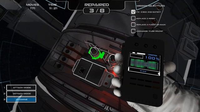 [Одним глазком: Space Mechanic Simulator] Разборки в космосе смотреть онлайн