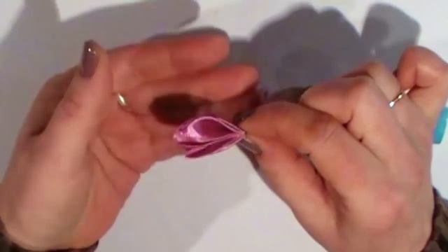 DIY Ribbon Flowers Tutorial For Beginners / DIY Ribbon Flowers