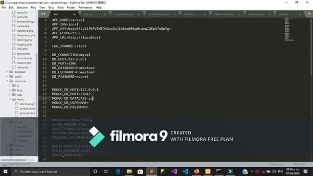 CONEXION CON LARAVEL Y MONGO смотреть онлайн