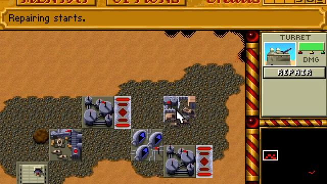Dune II - Harkonnen Mission 5 Speedrun 11:40 (PC DOS)
