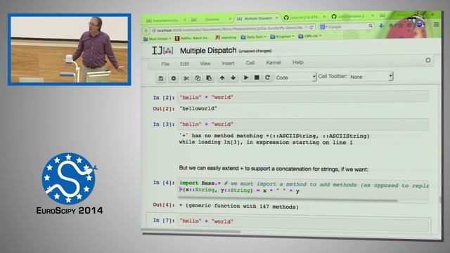Crossing Language Barriers with Julia, SciPy,IPython | EuroSciPy 2014 | Stephen G Johnson смотреть онлайн