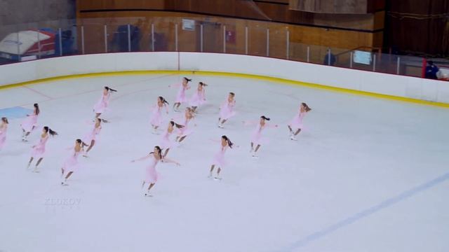 Команда "МОРДОВИЯ" Республика Мордовия 2019. Синхронное фигурное катание на коньках смотреть онлайн