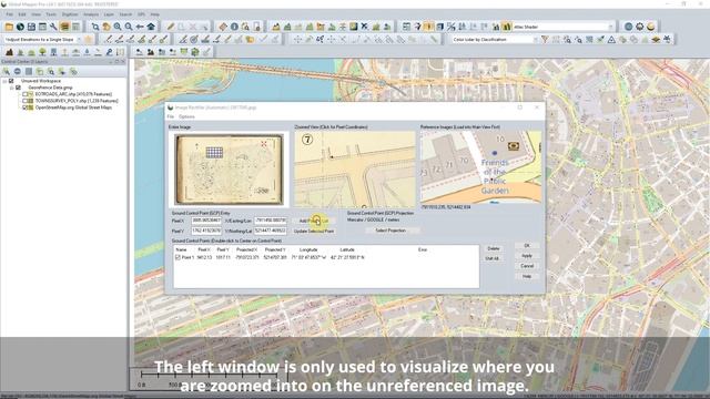 How to Georeference Imagery in Global Mapper смотреть онлайн