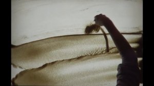 как рисовать песком