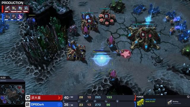 StarCraft 2: Dark's Epic OVERLORD MICRO TRICK vs Tempests! смотреть онлайн