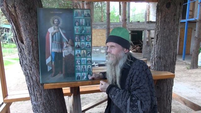 Чудо с иконами Св. Блгв. князя Александра Невского и Св. Царя-Искупителя Николая Второго. смотреть онлайн