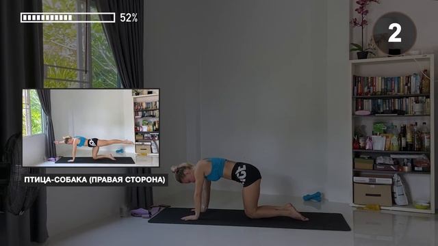 DAY 8 HIT&BURN 30 MIN BACK WORKOUT и+ ABS | Mini Band | Low Impact | NO SPEAK смотреть онлайн