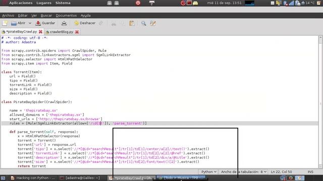Hacking con Python Parte 9 – Web Crawling con Scrapy Seguridad en Sistemas y Técnicas de Hacking смотреть онлайн