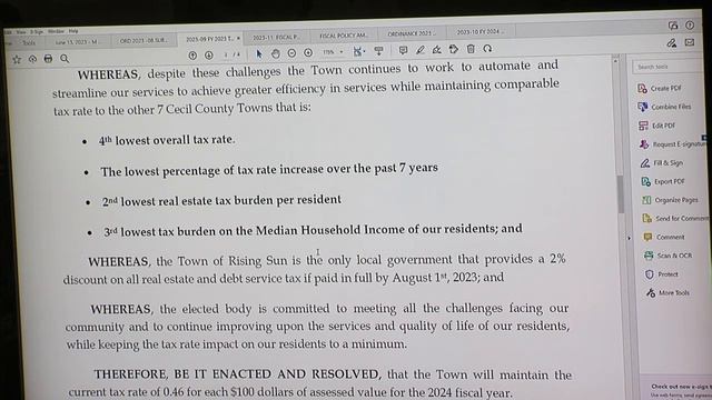 June 13, 2023 - Rising Sun, MD - Board of Commissioners Meeting смотреть онлайн