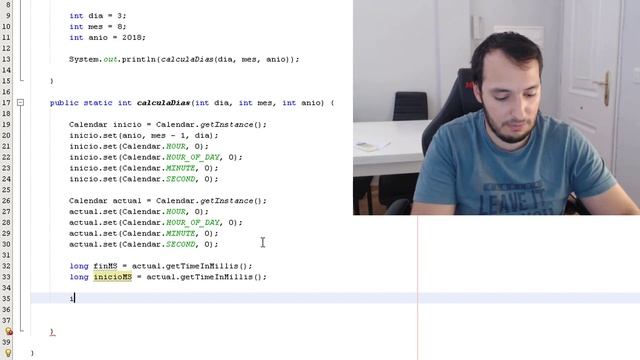 Ejercicios Java - Funciones #10 - Calcular los dias entre dos fechas смотреть онлайн