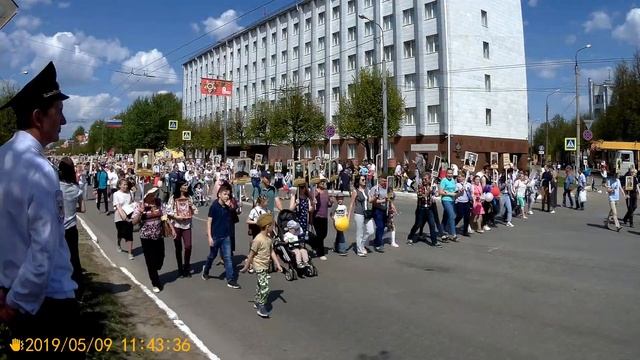 Бессмертный полк 9 мая Йошкар-Ола смотреть онлайн