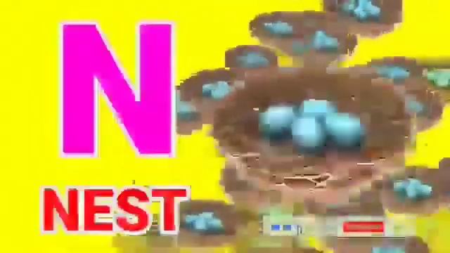 A For Apple B For Ball, C For Cat D For Dog, Phonics