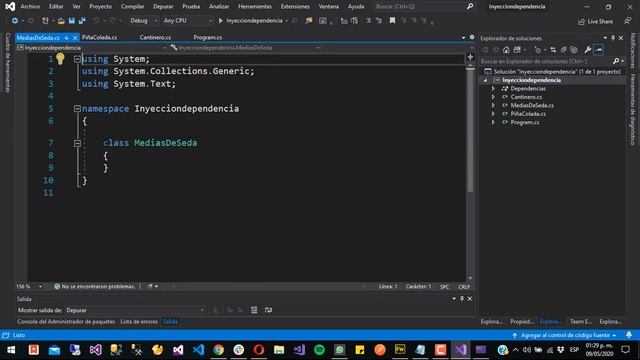 Inyección de dependencias | Patrones de diseño | design patterns | #9 ? смотреть онлайн
