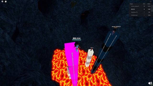 #roblox Type or Die - Long answers to reach beyond the volcano! смотреть онлайн