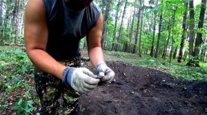 ШУРФ СТАРОГО ДОМА. КОП УДАЛСЯ. Кладоискатель Руся. #29