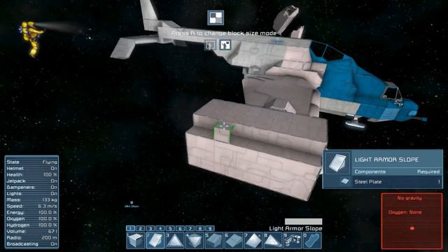 Space Engineers - Simple VTOL's?! Checking out Whiplash's Rotor Thrust Manager смотреть онлайн