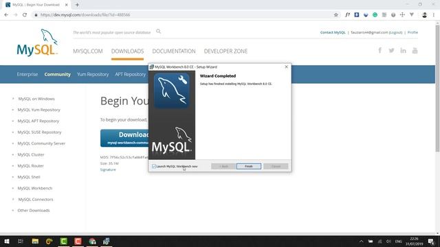 Cara Install MySQL Workbench community 8.0.17 di Windows смотреть онлайн