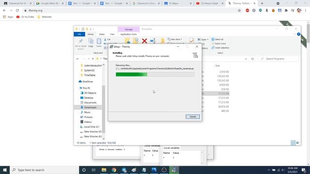 Install Thonny смотреть онлайн