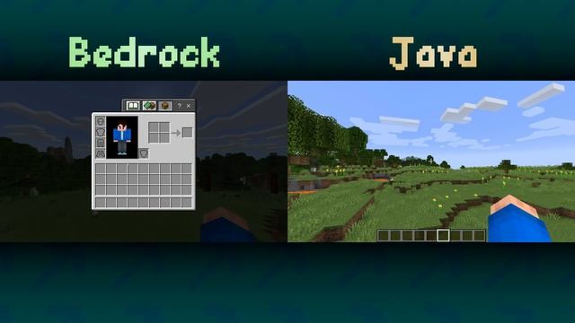 Майнкрафт Java VS Bedrock - Часть 2 ► Какая версия лучше? • Джава против Бедрок / Minecraft смотреть онлайн