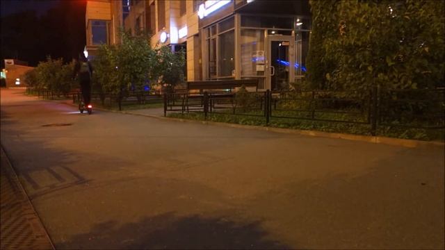 Санкт-Петербург. Август. Вечерняя покатушка на самокате. смотреть онлайн