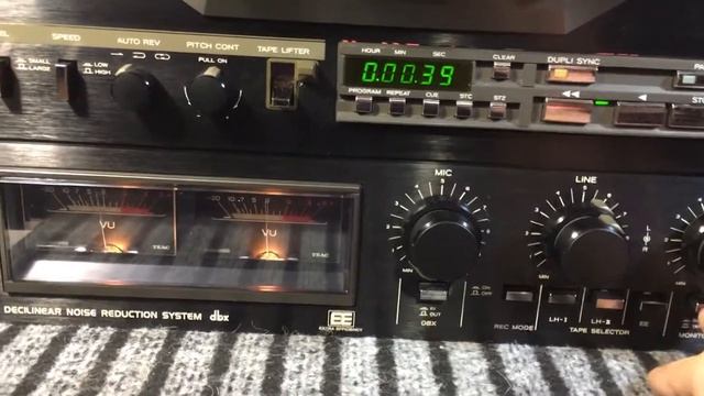 Катушечный магнитофон TEAC X 1000R запись смотреть онлайн