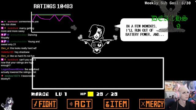 Asgore Challenge Run?? - Undertale Episode 7 - 7/07/2021 смотреть онлайн
