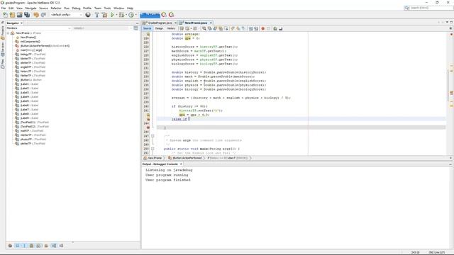 Java: Grades GUI JAVA GPA Calculator смотреть онлайн