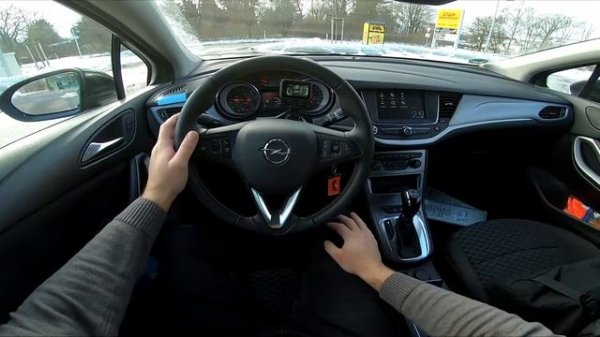 Opel Astra K 1.5 D 122HP Sports Tourer (2021) Walkaround | Test Drive POV