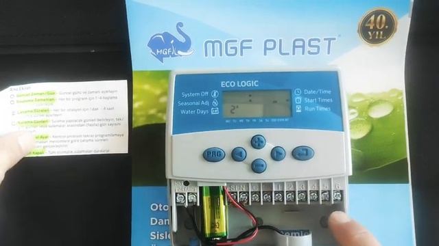 Hunter Eco Logic Sulama Saati , Zamanlayıcısı Nasıl Ayarlanır ? смотреть онлайн