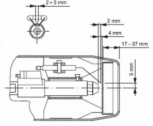 Настройка зазоров  электродов  дизельной горелки  (BMV1 и ORTO) вагонов МТСО и подобных.