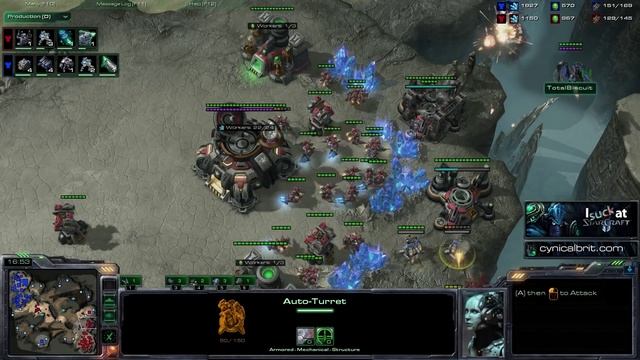 ► I Suck at Heart of the Swarm - Episode 2 - Mined the Gap смотреть онлайн