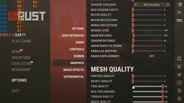 RUST HIGH-LOW-RANDOM SETTINGS// I5 9400F GTX 1660 SUPER смотреть онлайн
