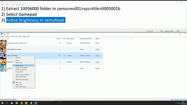 Sonic Lost World Cemu crash FIX 2020 смотреть онлайн
