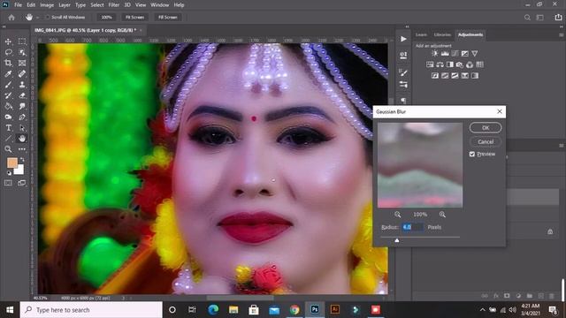 Best Way Of Editing Wedding Photo In Adobe Photoshop 2021 смотреть онлайн