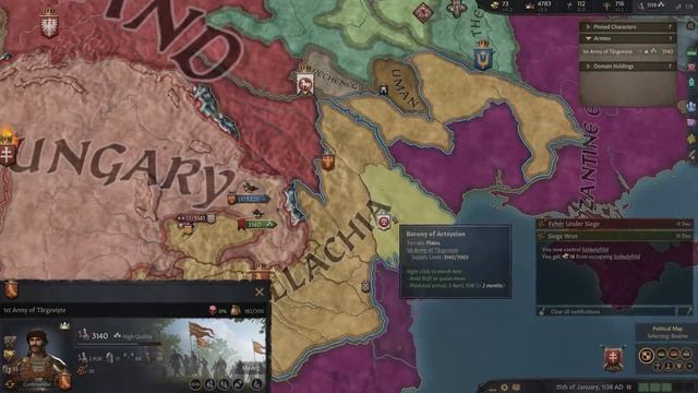 [5] Crusader Kings III Roleplay - The Transylvanian War and Sons of Dracula Rise! (Wallachia) смотреть онлайн