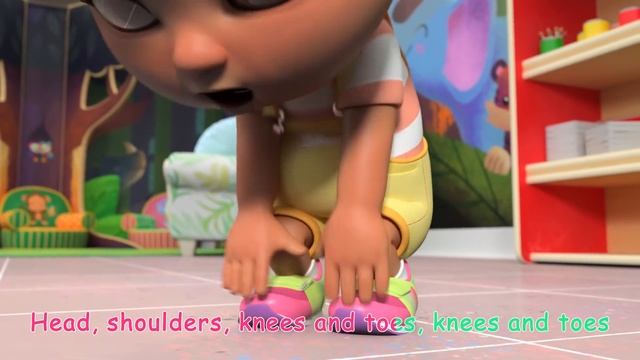Head Shoulders Knees And Toes! | @CoComelon  | Nursery Rhymes | Sing Along