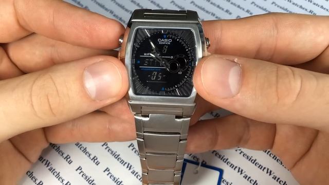 Часы Casio EDIFICE EFA-120D-1A - обзор наручных часов от PresidentWatches.Ru