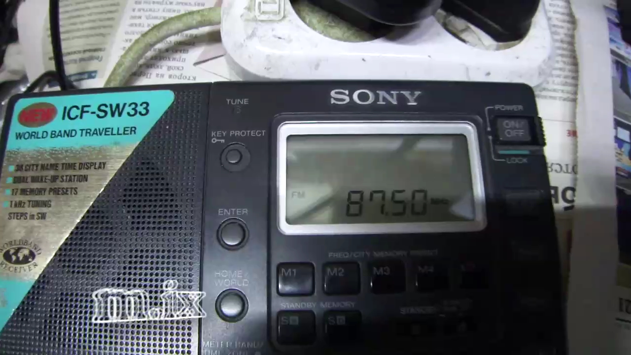 Sony ICF-SW33 радиоприёмник и какой не стоит БП использовать. смотреть онлайн