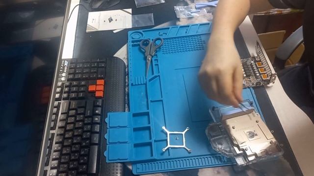 Водянка для видеокарты RTX 3060 Palit водоблок Bykski и дешевый кит набор из китая. смотреть онлайн