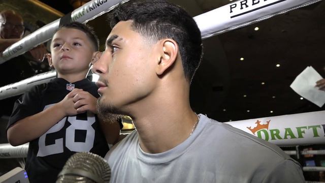 Elijah Garcia on Fighting Armando Resendiz Sept. 30th T-Mobile Arena SHOWTIME PPV (Media Scrum) смотреть онлайн