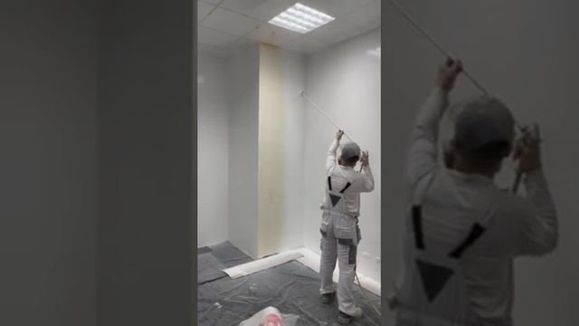 Безвоздушная покраска аппаратом CY 2300,Харьков. смотреть онлайн